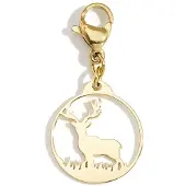 Yehwang Roestvrijstalen sieradenbedels dier casual kerstmis eenvoudige serie dames sieraden