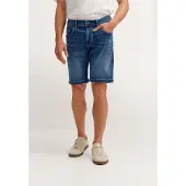 Bugatti Herren Bermuda met stretchfunctie