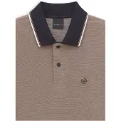 Bugatti Herren Polo shirt modern fit met subtiel borduursel