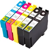 Inktkenners Inktcartridges 5 stuks Geschikt voor Epson T1285 | Multipack