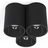Nowodvorski Lighting Plafondlamp Eye Tone III, dimbaar, zwart, Woon-/ Eetkamer, metaal, Modern, plafondlamp