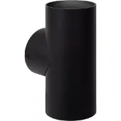 Lucide Wandspot Bondi Zwart 2xgu10