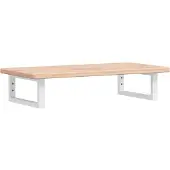 Syfax Badkamer wandschap staal en massief eikenhout