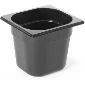 Hendi Zwarte polycarbonaat container GN 1/6 hoogte 150 mm - 862711