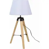 Milagro Candellux LUGANO 41-31136: Tafel lamp, natuurhout