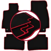 Super Merchant -RED automatten voor: Mercedes CLS C257 sedan (2018-)