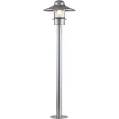 Elstead Lighting Mini LED Tuin Pilaar Klampenborg | 1X E27 Max 60W | IP44 (Outdoor) | Silver