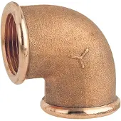 Maestrini F 2´´ Brass Elbow Connector Goud
