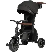 Q-Play Comfo Max 6 In 1 Tricycle Stroller Zwart