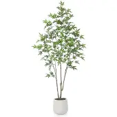 OEM Witte kunstboom, 180 cm, geschikt voor binnen- en buitengebruik