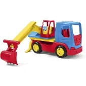 Wader Tech Truck graafmachine, 27x15x11 cm, geschikt voor kinderen vanaf 12 maanden