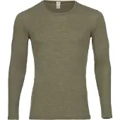 Engel - Shirt L/S - Merino-ondergoed 54/56, olijfgroen