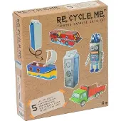 Beta Re-Cycle-Me: Knutselset voor jongens, gemaakt van melkverpakkingen