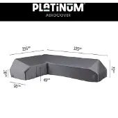 AeroCover Loungesethoes Links 325 X 255 X 70 Cm