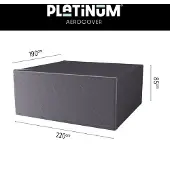 AeroCover Platinum Tuinsethoes 220x190xH85