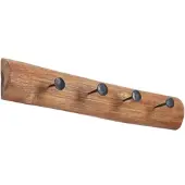 Invicta Massieve wandkapstok HEMINGWAY 50cm naturel van gerecycled teakhout - 38303