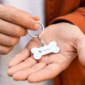 Yoursurprise Sleutelhanger graveren - Bot - Zilver
