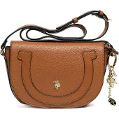 U.S. POLO ASSN. Schoudertas 'Lawson' bruin