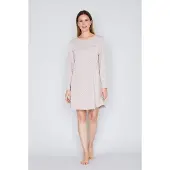 JOOP! Nachthemd 'Cosy' beige