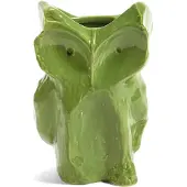 Serax Vaas Owl S After Midnight Green 16,5 x 15,5 x 23 cm