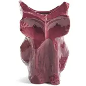 Serax Vaas Owl L After Midnight Aubergine 19,5 x 19,5 x 30 cm