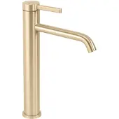 REA - Rivo - Wastafelkraan - Geborsteld Goud High - 15,5X5X28Cm