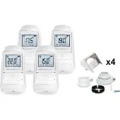 Honeywell Home EvoHome HR93-radiatorpakket HR934WE-Voordeelpakket