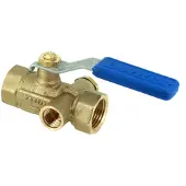 Bonfix Kogelstopkraan 1/2" x 1/2" bi.dr. excl. aftapper