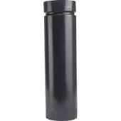 Burgerhout BM FIX Verlengpijp bovendaks voor concentrische pijp 80 125 mm 140mm, L 1000mm zwart