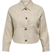 ONLY Carmonica Jas Dames Beige M-46/48