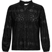ONLY Carluzia Blouse Dames Zwart L-50/52
