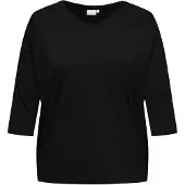 ONLY Carlina Blouse Dames Zwart M-46/48