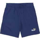 Puma Broek 'Ess No.1' navy / lichtgeel / wit