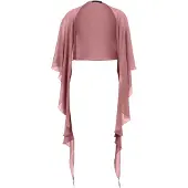 Vera Mont Stola van chiffon met knoopsluiting