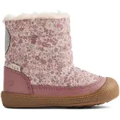 Wheat - Kid's Winterboot Delaney Tex - Winterschoenen 25, bruin/roze