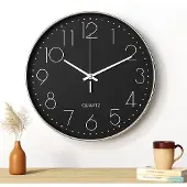 OEM Moderne, minimalistische wandklok, 30 cm, quartz uurwerk