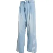Adidas Originals Bandplooi jeans 'Adilenium Season 5' lichtblauw / wit