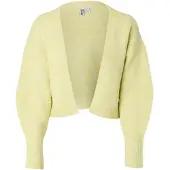 Pieces Pcsoftcrush Gebreid Vest Dames Geel L