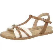 s.Oliver Sandalen met riem crème / camel
