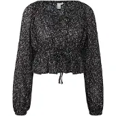 QS -qs Blouses Black Size: 34 | Blouses Outlet | Dames | Zwart