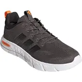 Adidas Heren Cloudfoam Flex Rapidfit Sneakers Charcoal/Carbon/Lucid Orange