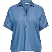 ONLY Carcharis Polo Dames Blauw 54