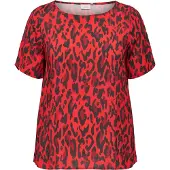 ONLY Carharmony T-shirts Dames Rood 48