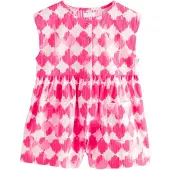 Next Overall pink / wit