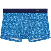 Hom Boxershorts ' HO1 Beachcomber ' blauw / turquoise