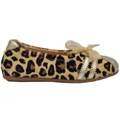 Babouche AYSA-174 Ballerina's | Maat 38 Dames Bruin