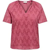 ONLY Carcleanor T-shirts Dames Purper 46