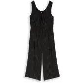 Tom Tailor DENIM Jumpsuit zwart / wit