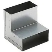 Spiraliet Haakse bocht 70x170mm verticaal 90gr.