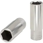 Ks Tools 3/8 inch zeskantige doppen, lang, 7 mm